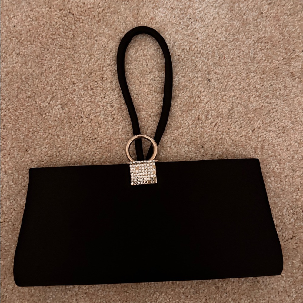 Elegant Black Evening Clutch